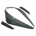 Applianpar Tail Light Cover Trim For Toyota Camry 2018-2022 Lamp Guard Frame Bezels Decoration Left And Right Side