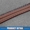A Absopro Car Front Door Panel Armrest Cover Interior Trims For Toyota Avalon 2013-2018 Brown 1 Pair