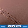 A Absopro Car Front Door Panel Armrest Cover Interior Trims For Toyota Avalon 2013-2018 Brown 1 Pair