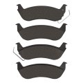 Front Disc Brake Pads For Mercury Grand Marquis 2003 To 2011 Semi Metallic Friction 0 62 Inner Thickness 5 91 In Width 