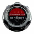 Vms Racing Gunmetal M7 Oil Cap With Powered By B18b1 Emblem In Cnc Machined Billet Aluminum Compatible Honda Integra 92-01