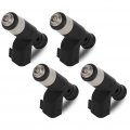 Aintier 812-12142 04891573ab Engine Fuel Injectors Set Compatible With 2004-2005 For Dodge Caravan Neon Stratus 4pcs 4 Holes