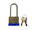 Long Shank Laminated Lock Set Of 2 1-1 40mm Security Locks Hardened Shackle Steel Case