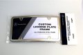 Mercedes-benz Curved Polished Stainless Steel License Plate Frame Genuine Oem