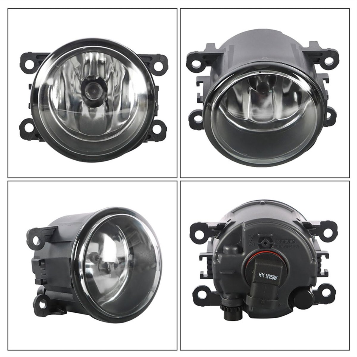 2-pack Fog Lights Assembly With Bulbs Switch Wiring Kit Replacement For 2017-2019 Pathfinder