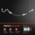 A-premium Power Steering Hose Pressure Line Assembly Compatible With Chevrolet Silverado 2500 Hd Classic 3500 Gmc Sierra Pump