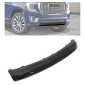 Front Lower Bumper Valance Panel For 2021-2024 Gmc Yukon Yukon Xl Trim Air Deflector Dams Painted Black 