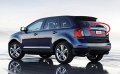 Sizver Chrome Rear Trunk Streamer For 2012-2014 Ford Edge