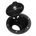 Fydun Fuel Tank Gas Cap Cover With Lock Filler Replacement For Jeep Wrangler Jk 2007-2017