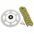 Fits Honda Cr250 R Crf450 X Yellow Chain Sprocket 13 51 114l
