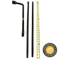 Red Hound Auto 2003-2007 Ford F250 F350 F450 F550 Super Duty Spare Tire Tool Replacement Set Kit For Jack