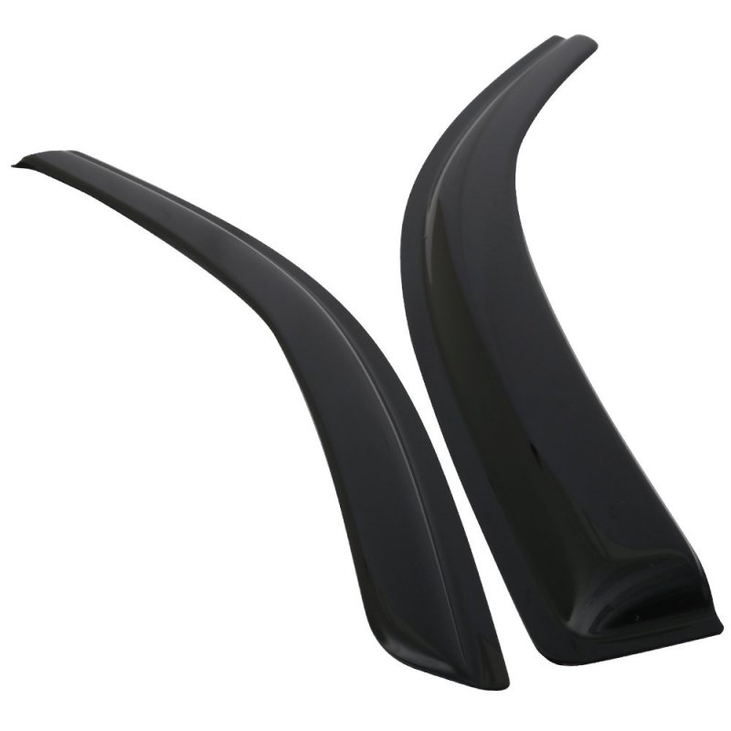 Window Visors For 2014 2023 Mitsubishi Mirage Hatchback Slim Style Smoke Tinted Acrylic Rain Guards 4 Piece Set Tape On