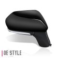 To1321367 Factory Style Passenger Right Side Mirror Manual Folding Power Adjust Heated Glass Turn Signal Compatible With Toyota