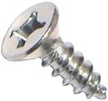 Phillips Flat Wood Screws 10 X 5 8 In Zinc Steel 100 Pieces 