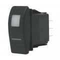 Lighted Rocker Switch Spst 3 Connections V1d1b60b-arc00-000 20a 12vdc On Off Red Light Black Body 0 830 In X 1 450 Mounting 