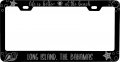 Long Island The Bahamas Life Is Better At Beach Souvenir Engraved Metal License Plate Frame Black 