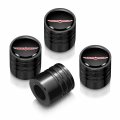 Ipick Image For Jeep Trailhawk In Black On Aluminum Cylinder-style Tire Valve Stem Caps