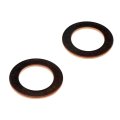 Brake Hose Washer For Chrysler Shadow Lebaron 1990 1994 Copper Natural Finish 44 Inside Diameter 0 68 In Outer Standard Style 