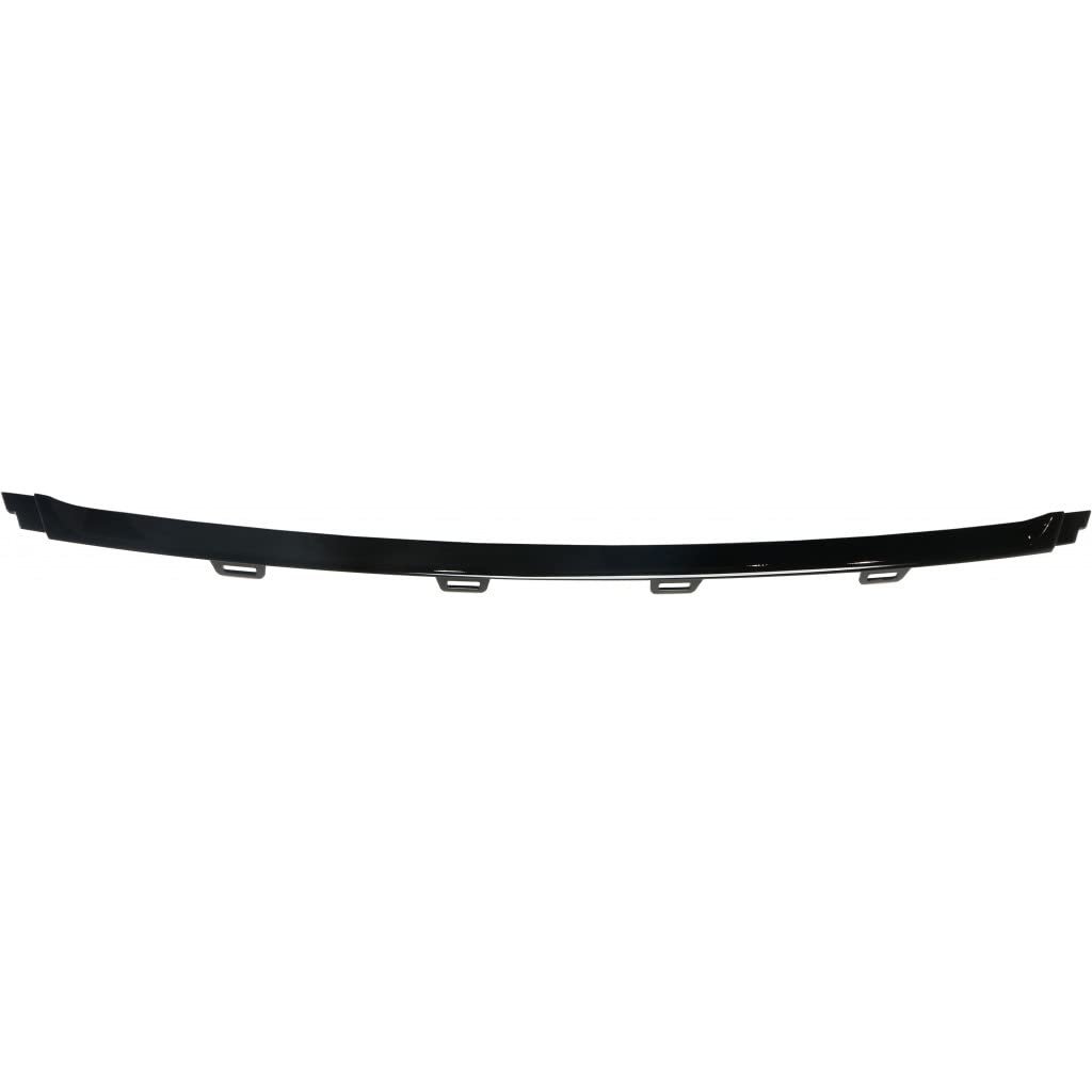 Front Center Bumper Cover Molding For Bmw 330e 340i 2016 2017 2018 Sedan Wagon With Sport Package Bright Black Abs Plastic