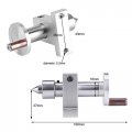 Mini Lathe Machine Double Bearing Live Center Revolving Centre Diy Parts Adjustable For Woodworking Tool