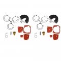 Labwork New Carb Rebuild Repair Kit With Float Replacement For Johnson Evinrude V4 V6 60 90 Degree 100 105 115 150 175 Hp