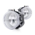 Fog Light Assembly Pair With Bulbs For Dodge Grand Caravan Charger 2010 Caliber 2012 Challenger 2011 2013 Capa Chrome Trim 