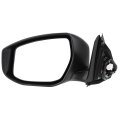 Left Driver Side Replacement Mirror For 2013 2014 2015 2016 2017 2018 Nissan Altima Exterior With Black Power Heat Turn 
