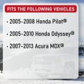 Power Steering Pump Compatible With Honda Acura Vehicles 2005-2008 Pilot 2005 2006 2007 2008 2009 2010 Odyssey 2007-2013 Mdx