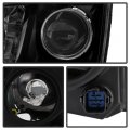 Acanii For 2010 2011 2012 Ford Fusion Factory Style Black Projector Headlight Heaplamp Replacement Left Driver Side