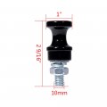 Anzios Black Aluminum Offroad Winch Line Hook Holder Stand Steel Bolt 10mm Self-centers Fit 3 8 1 2 Clevis Slip Half-linked