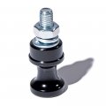 Anzios Black Aluminum Offroad Winch Line Hook Holder Stand Steel Bolt 10mm Self-centers Fit 3 8 1 2 Clevis Slip Half-linked