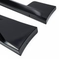 Hecasa Side Skirts Compatible With 2012-2021 Subaru Brz Scion Fr-s Toyota 86 Coupe 2-door Abs Black Extension Rocker Panels