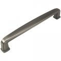 Cosmas 25 Pack 4392-128as Antique Silver Modern Cabinet Hardware Handle Pull 5 Inch 128mm Hole Centers 