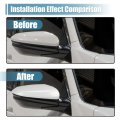 X Autohaux Mirror Corner Triangle Fender Cover Rearview Trim Panel Right Side For Honda Civic 2016-2021 76201-tba-a11 White