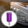 X Autohaux Car Front Hood Vent Spacer Riser Aluminum Alloy Engine Kit Replacement For 6mm Motor Purple