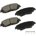 D2076 Front Disc Brake Pad Set With Hardware For Toyota Rav4 Camry Avalon Venza Corolla Cross And Lexus Es250 Es300h Es350 
