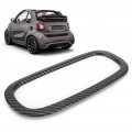 Air Conditioning Button Trim Carbon Fiber Style Cd Panel Cover Trims Replacement For Smart Fortwo Forfour 453 2015-2021