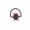 Httmt Touring Flhx Flhr X4fastener Hard Saddlebag Mounting Pin Stud Bolt Chrome P N Mt278a X4-bk