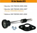 Jeenda Fuel Gauge Gas Cap 17504-hn5-671 17504hn5671 Compatible With Honda Rancher 350 Trx350 2000-2006 Rancher 400 Trx400