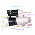 Outboard Engine 6c5-81800-00 6cj-81800-00 6cj-81800-01 Starter Motor For Yamaha 50hp 60hp 70hp F50 F60 F70 F50la 2013 F50tlr