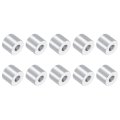 10pcs Aluminum Spacers 3 4 Od X 5 16 Id 8 L Screw Standoff Brushed Finish Unthreaded Metal Round Spacer Bushing For M8 Bolts 