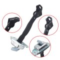 Black With Silver Front Left Driver Side Door Stay Check Strap Stopper Replacement For Corolla Matrix Prius 2003-2009