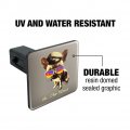 Ah Che Wawa Chihuahua Dog Vintage Retro Tow Trailer Hitch Cover Plug Insert