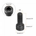 Uxcell M8x20mm Socket Head Bolts 12 9 Grade Alloy Steel Cap Screws Fully Thread 10pcs