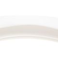 Uxcell 32cm Outer Dia Car Rubber Antislip Comfortable Steering Wheel Cover White
