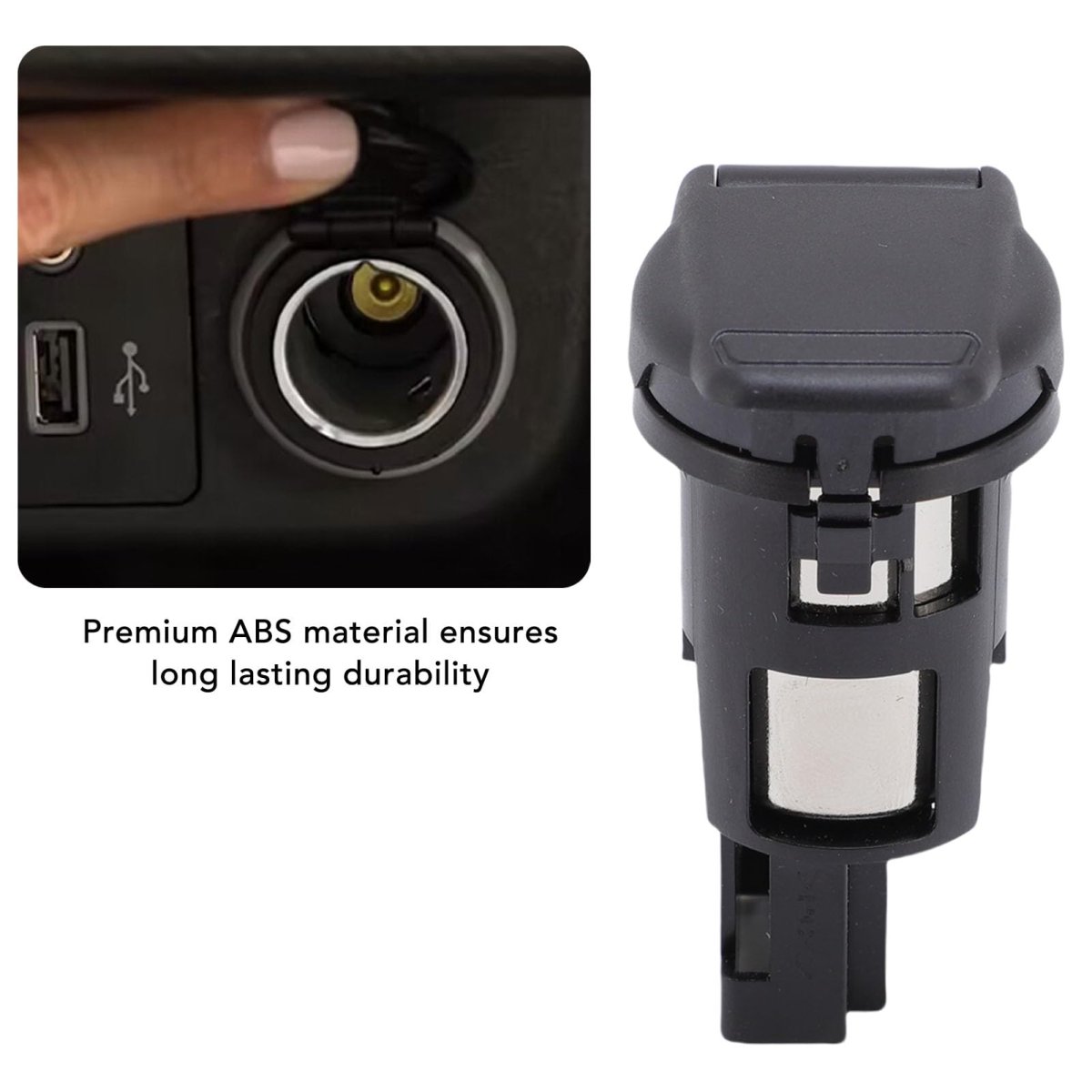 Car Cigar Lighter Socket Murano 2015-2024 Rogue 2014-2024 12v Replacement 25331-3sh0a 25331-6ca0a