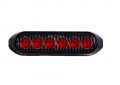 Maxxima M20375rcl Red 6-led Warning Strobe Light With Clear Lens 