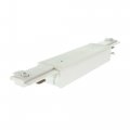 Lightolier 6054wh Lytespan Track Lighting Basic In-line Connector Accessory White 