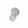 Uxcell M4x16mm 304 Stainless Steel Straight Knurled Closed End Rivet Nut Fastener 30pcs