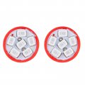 Ocpty Instrument Panel Lights 192 193 259 280 285 447 T10-6-3020-smd-red 5pcs